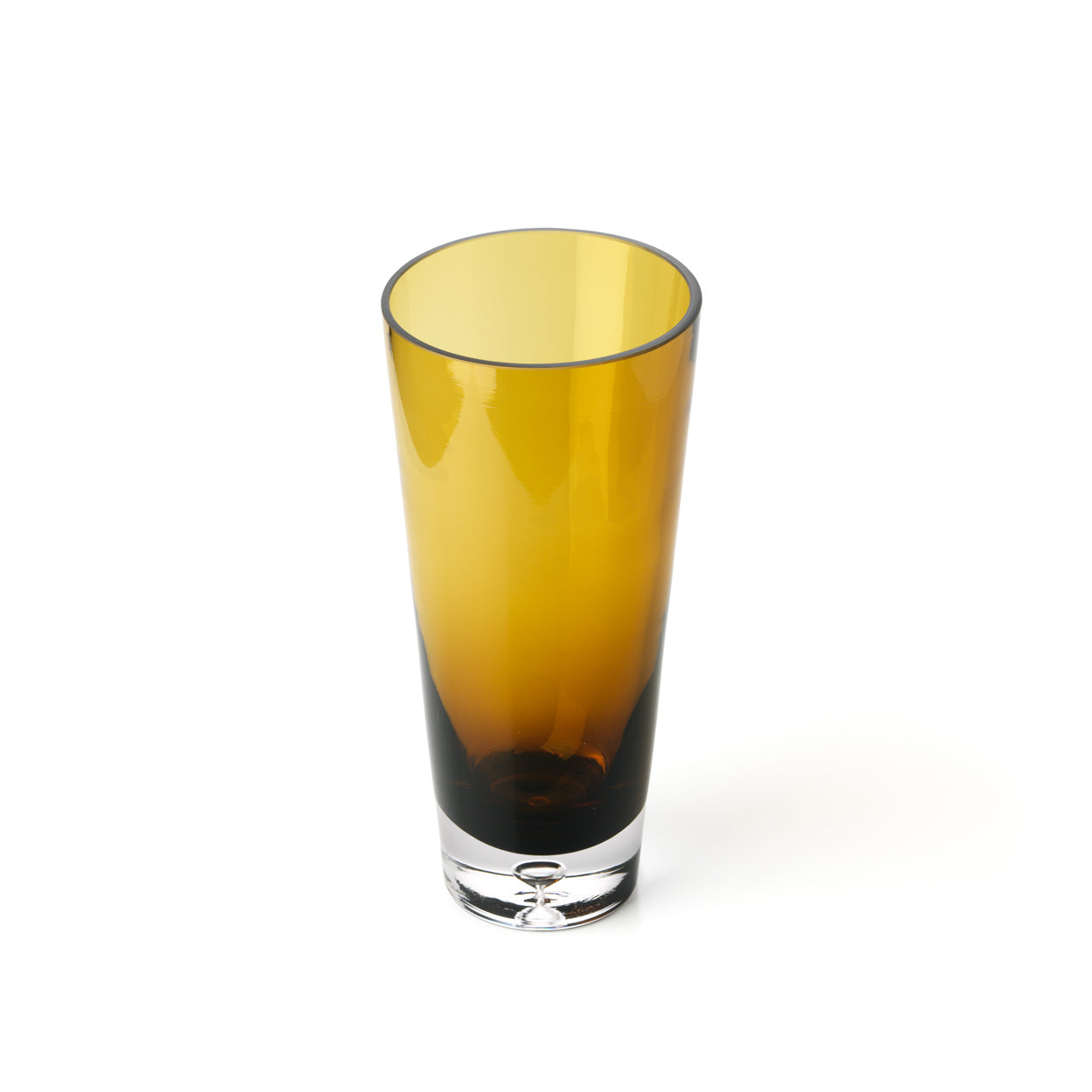 The Sunset Glow Vase - Brown Gold - L